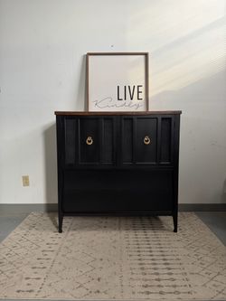 Modern Black Cabinet (Delivery Available)