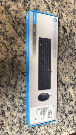 HP Wired Desktop 320MK Mouse and Keyboard