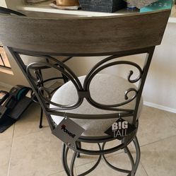 Powell big & Tall Bar Stool