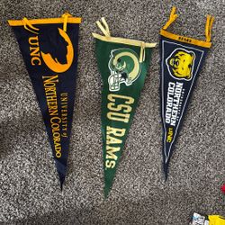  Colorado College Pennants 
