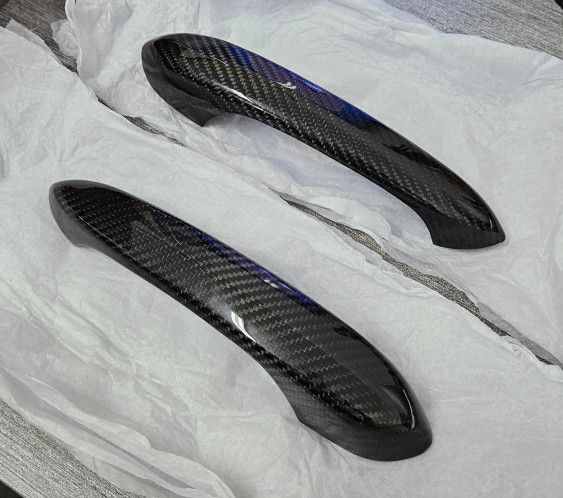 BRAND NEW 2021-2024 BMW G32 G33 G82 M4 430 440 Real Carbon Fiber Door Handle Cover