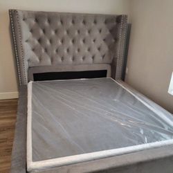 Queen Size Bed Frame With Mattress Included 
