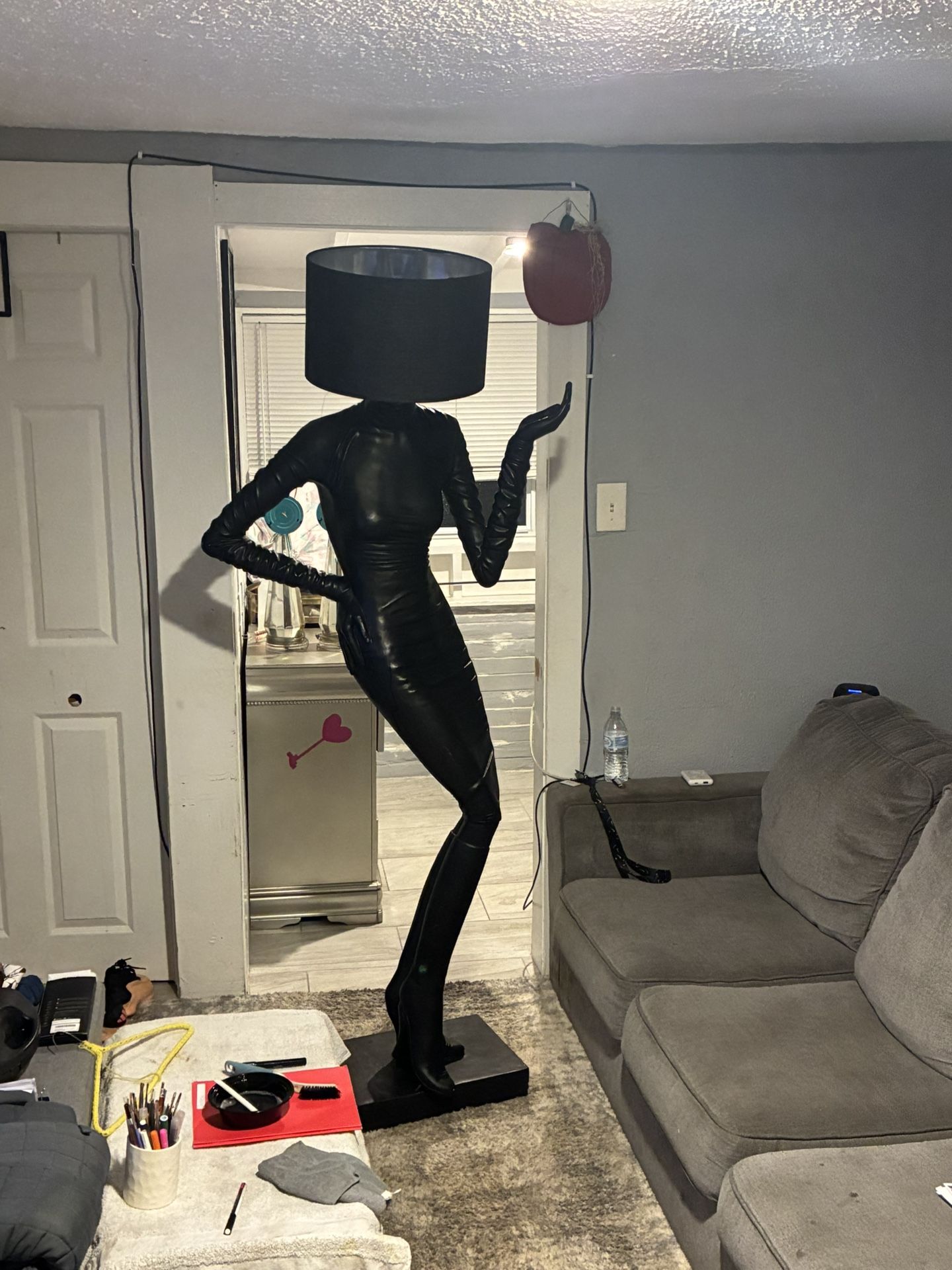  vintage Fiberglass mannequin Lamp 