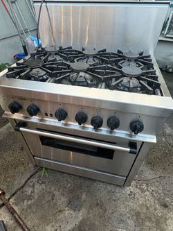 Thermador Professional 6-Burner Gas Range w/ Oven – Stainless Steel 🔥 Stove