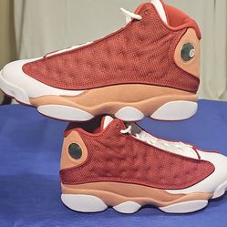 Jordan Air Jordan 13 Retro Dune Red DJ5982-601 Red White Tan Men's Sneaker size 8.5M