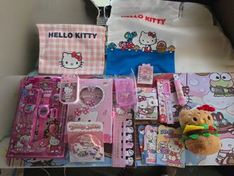 Hello kitty stationary bundle