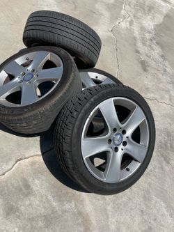 5x112 Mercedes Benz rims/ wheels and tires