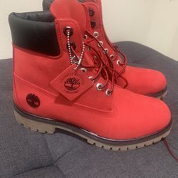 Botas Timberland Red 8 1/2