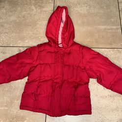 2T Pink Puffer Jacket