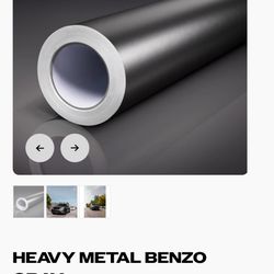 Car Wrap Tinybot Heavy Metal Benzo Gray