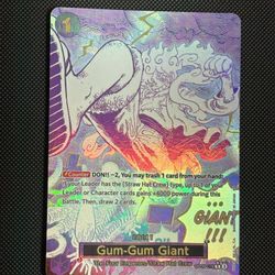 One Piece Gum-Gum Giant Alternate Art OP09-078 EVENT MANGA PRB02 One Piece TCG card
