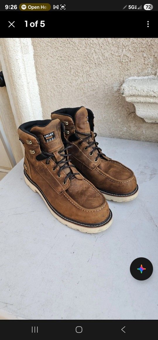 Size 14 EE Ariat Work Boots Composite Toe
