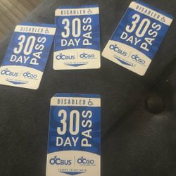 Bus 30 day bus passes
