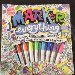 Klutz Marker Everything Craft Kit New Unused 