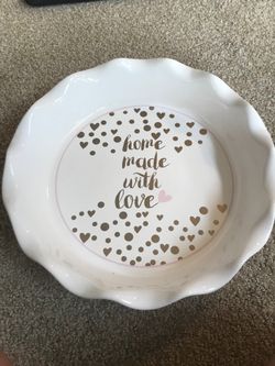 Pie dish 10 strawberry street decor