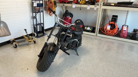Baja Warrior or similar style utility/mini chopper-style gas mini bike