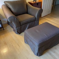 Chair And Ottoman 