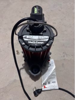 Liberty Pumps 237 Sump Pump w/ VMF Float Switch – Lightly Used, Works Great