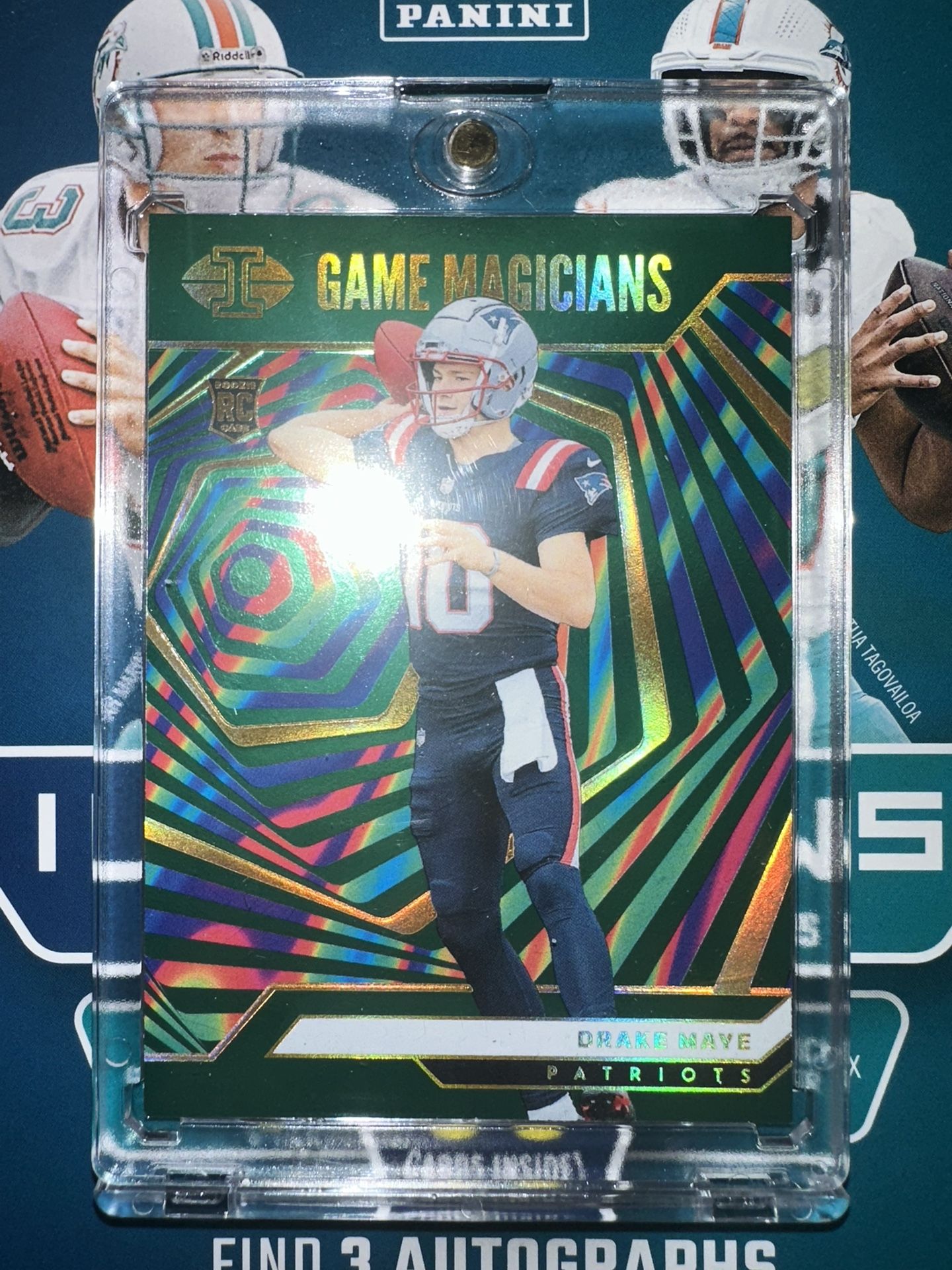 2024 Panini Illusions - Drake Maye Game Magicians RC /10