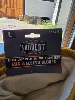 Ironcat MIG Welding Gloves Large