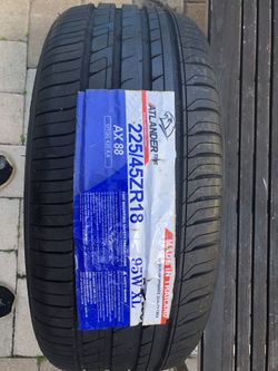 Brand New atlander Tire 225/45zr18  95w Xl