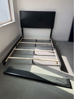 Free Full size bed frame as is