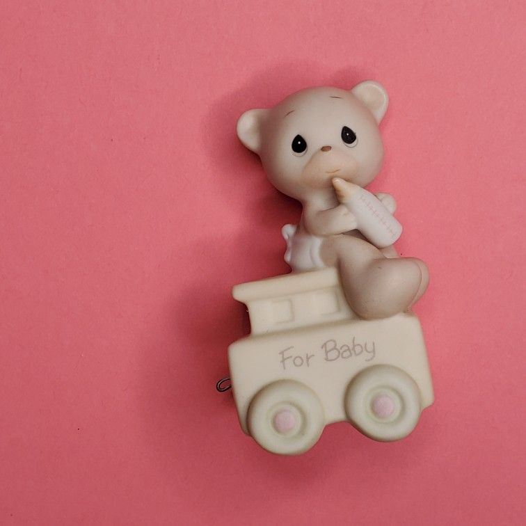 Precious Moments Birthday Train For Baby Figure