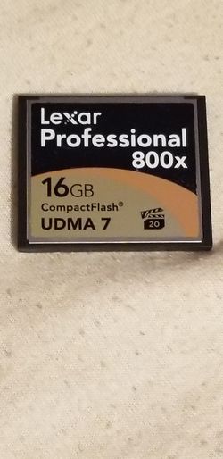 Lexar 16gb compact flash