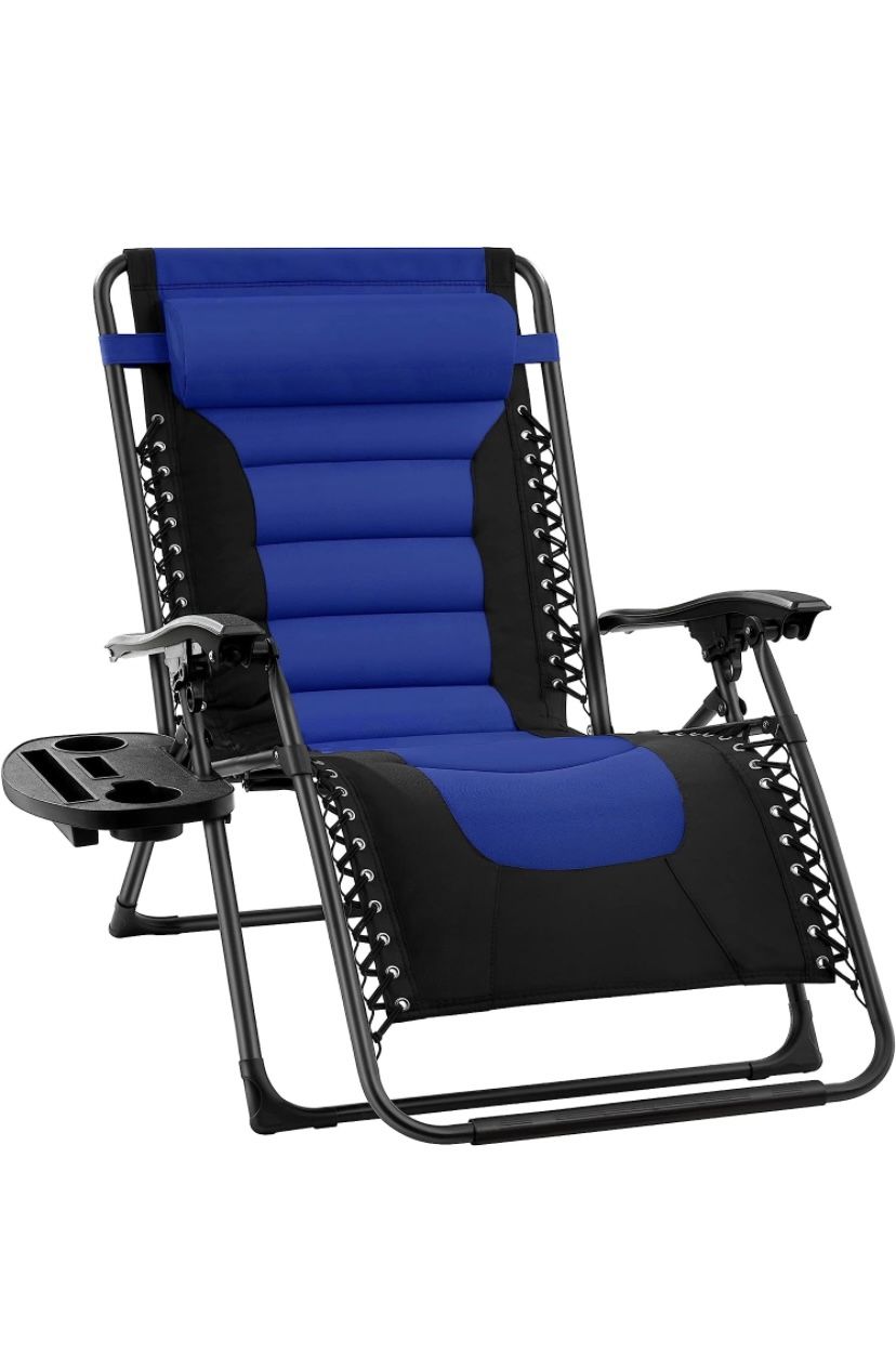 Best Choice Products Oversized Padded Zero Gravity Chair