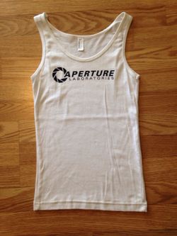 Brand new Aperture Labs tank top, size S