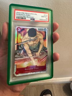 roronoa zoro super pre release psa 10