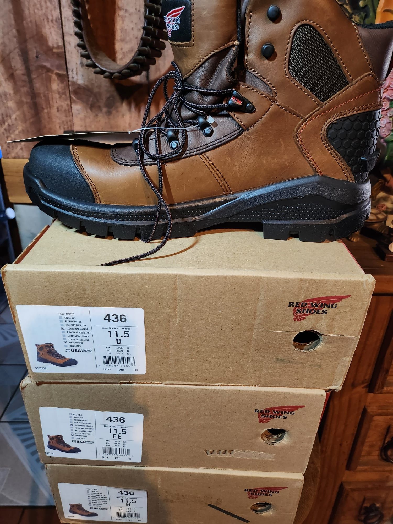 RED WING WORK BOOTS