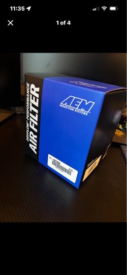 AEM Dryflow air filter