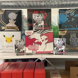 Pokemon - White Flare ETB & Booster Bundles