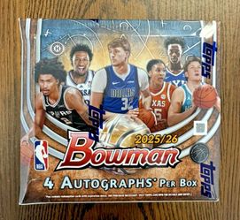 2025-26 Bowman Basketball Jumbo Hobby box