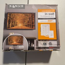 Sanus Simplicity In-wall TV Power Kit