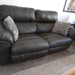 Leather Recliner Couch And Leather Recliner  Chair  