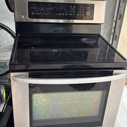 LG Electric Range Stainless Steel Stove