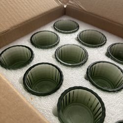 Tea Light Candle Holder Glass Jars Cups