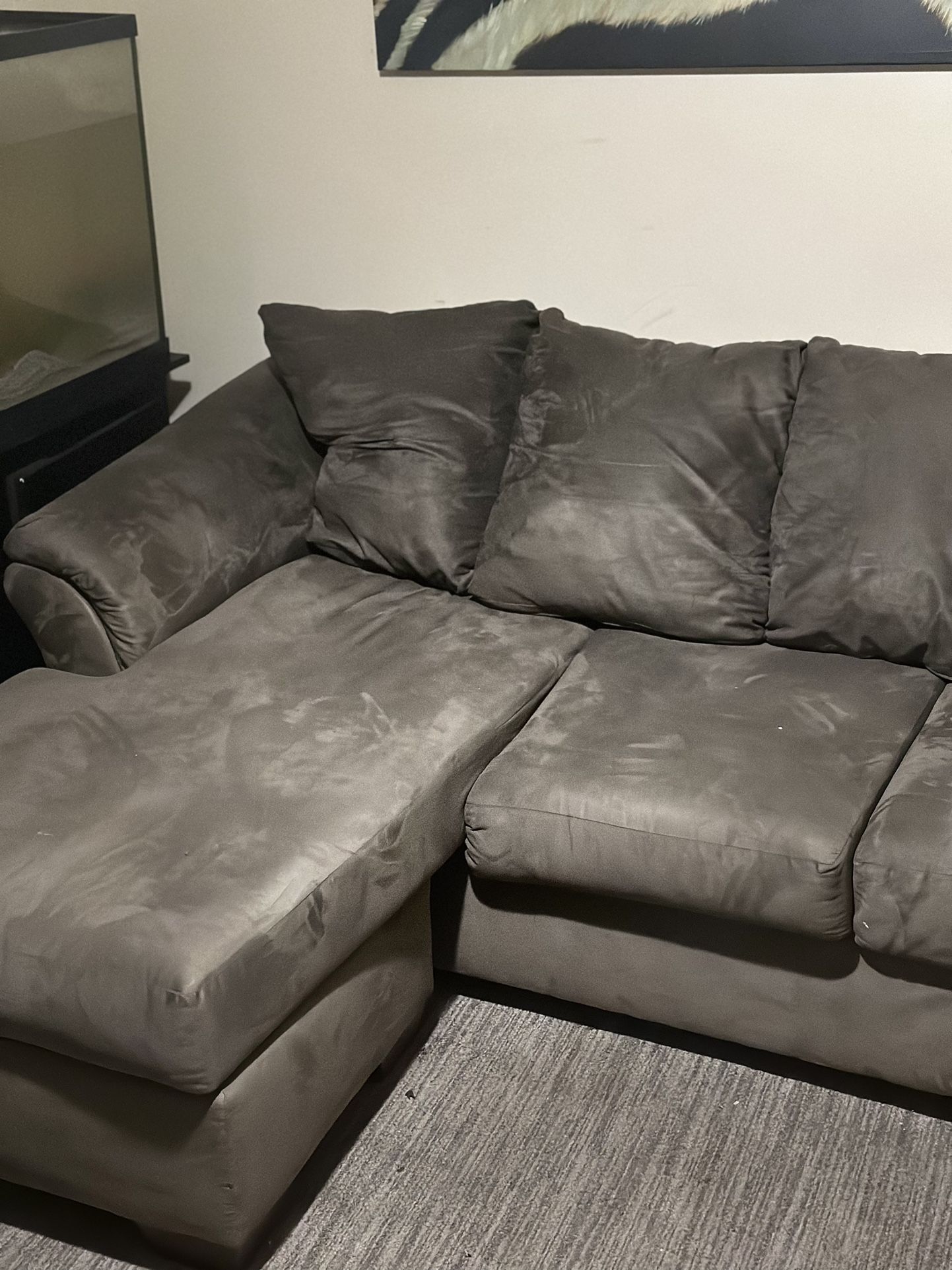 Gray Sectional Couch