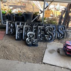 Restaurant Equipment/Channel Letter Signs/ Burgers & Fries/Restaurant Equipment