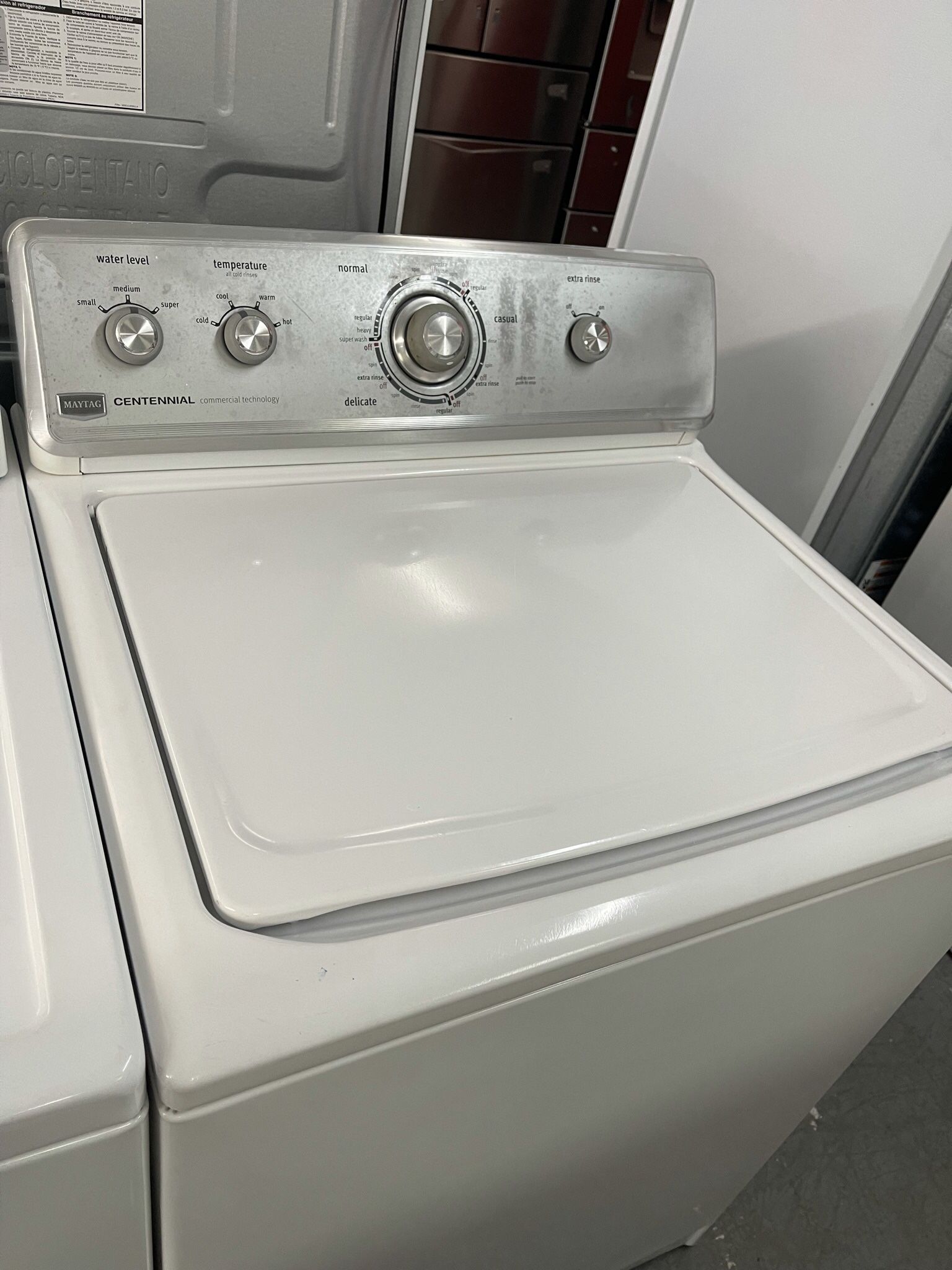 Maytag Washer . 1 year Warranty