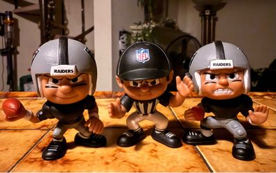 NFL Raiders TeenyMates figures Set