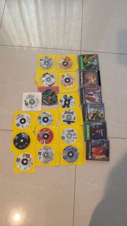 PS one games and sport games, all for $60