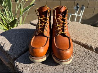 Red wing 875 moc toe Oro Legacy 10D