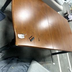 Canora extendable Wood Dining Table