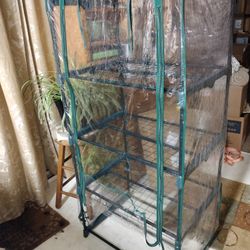 Mini Garden Greenhouse Indoor/Outdoor *Already Assembled*