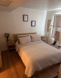 Bed + Mattress (or can sell separately )