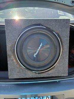 Pioneer sub 12inch