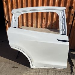 Tesla Model X.  OEM. REAR  Right Side Door  Good Condition. 2016-2017-2018-2019-2020-2021-2022-2023. Used. 